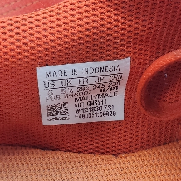 Adidas Shoes Men's 6 Predator Soccer Cleats CM8541 Red Sneakers - Picture 2 of 12